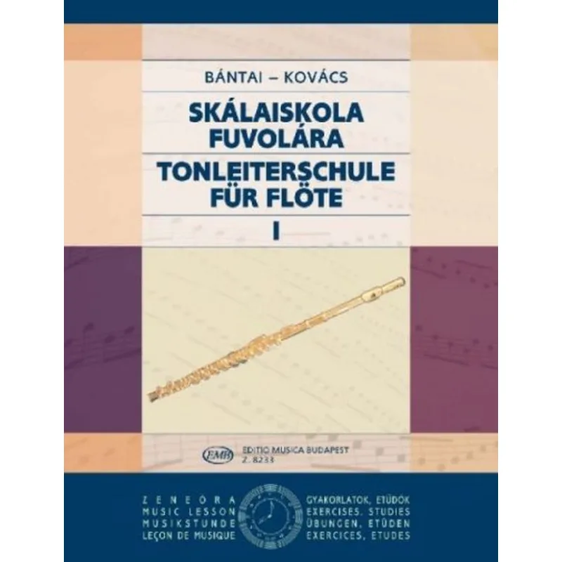 Editio Musica Budapest Scale Tutor for flute 1