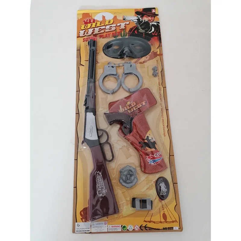 Plejo mac toys Sada pištole, putá, kolt