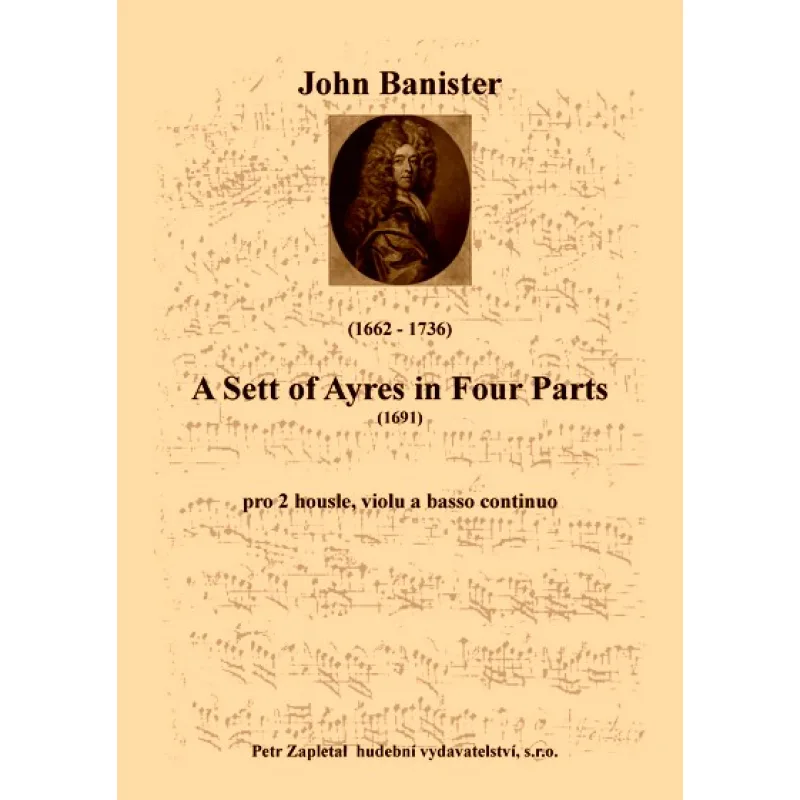 NotaNota A Sett of Ayres in Four Parts (1691)