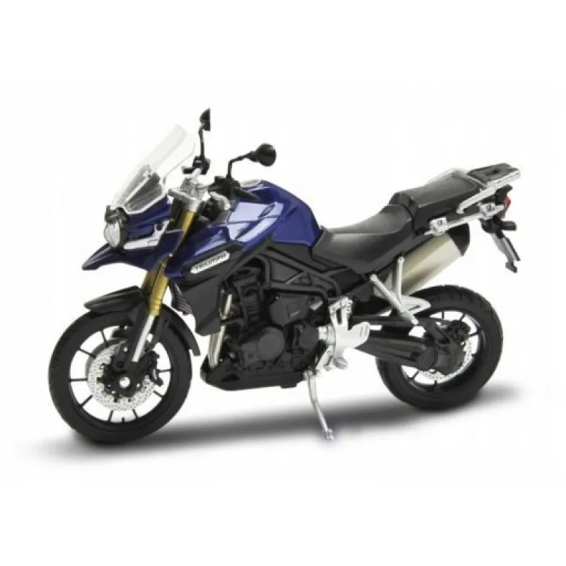 Welly Triumph Tiger Explorer (blue) 1:18