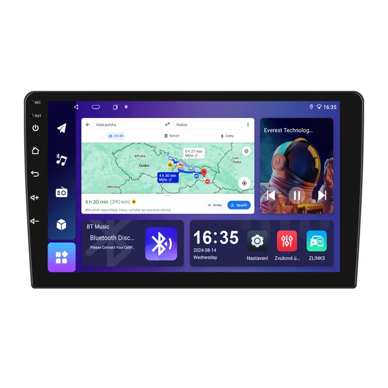 Isudar 2DIN autorádio T68B-UN06M Android s QLED B119