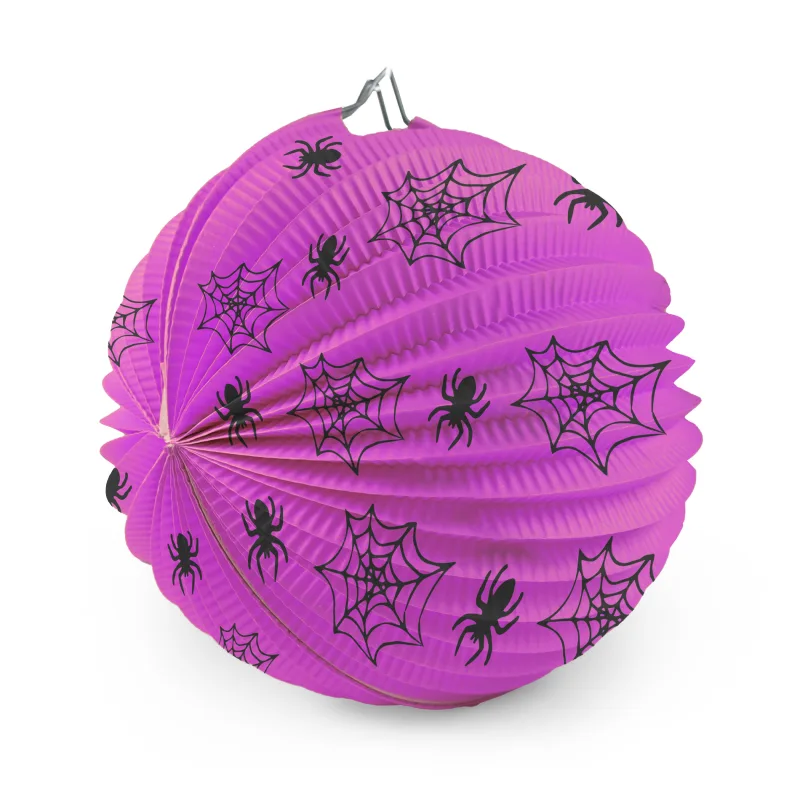 Rappa Lampión Halloween pavúky 25 cm