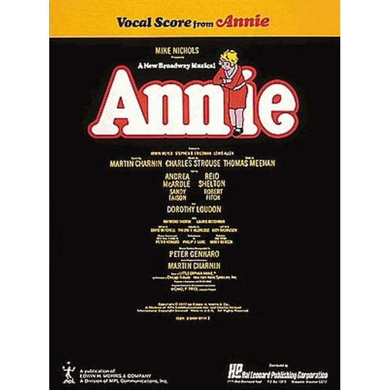 Hal Leonard Annie (Vocal Score)