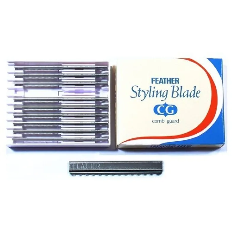 OSTATNÍ VÝROBCOVIA FEATHER Styling Blade - efilačné žiletky 1x10ks