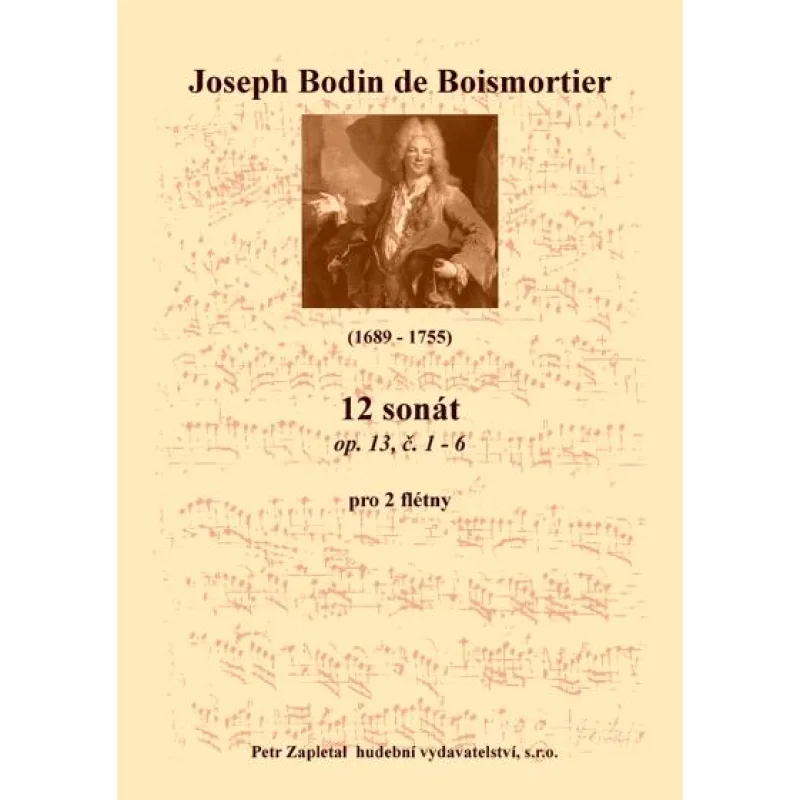 NotaNota 12 sonát (op. 13, č. 1 - 6)