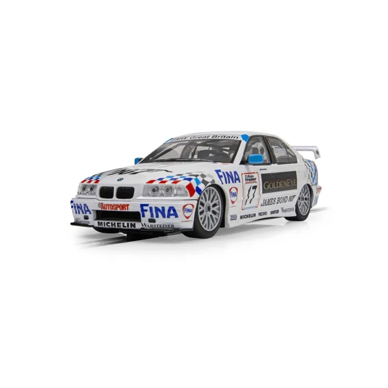 Scalextric Autíčko Touring SCALEXTRIC C4574 - BMW E36 320i - BTCC 1995 - David Brabham (1:32)