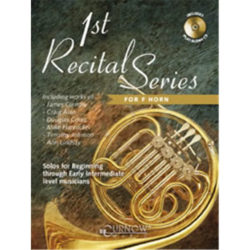 Curnow Music 1st Recital Series for F Horn + CD