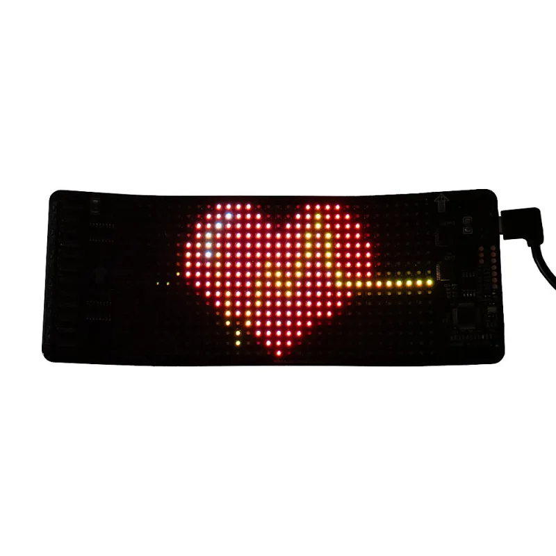 LED matrix panel "Devil Eyes", 7 x 18cm 95DE04
