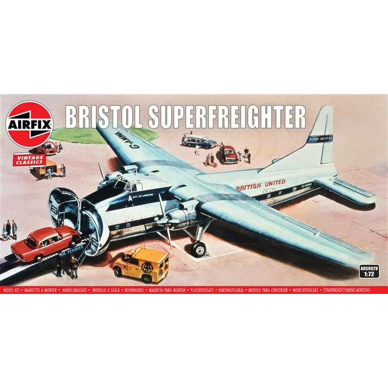 Airfix Classic Kit VINTAGE lietadlo A05002V - Bristol Superfreighter (1:72)