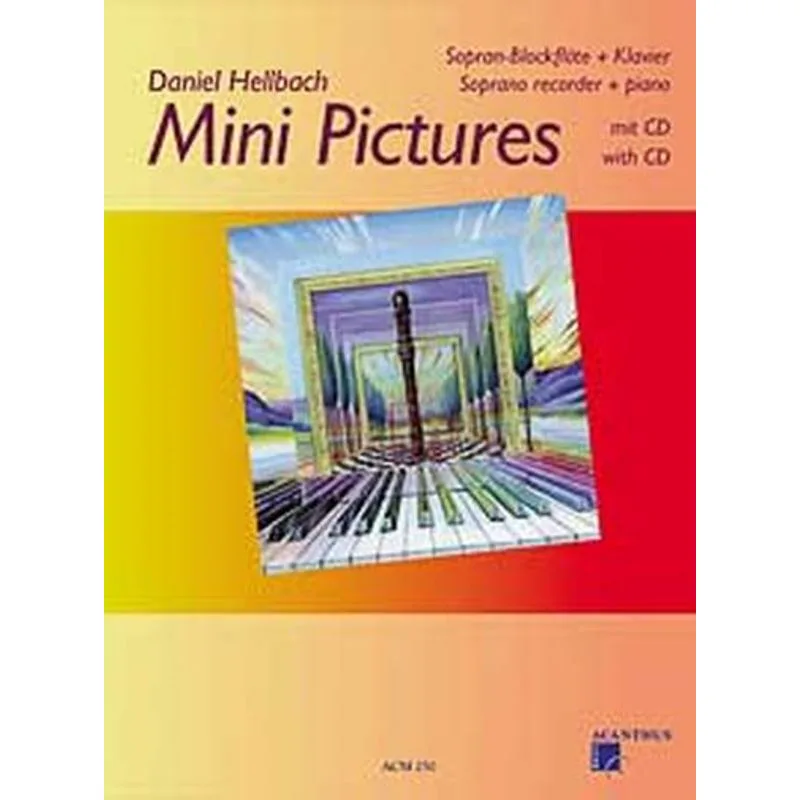 Acanthus Mini Pictures 1 + CD (Soprano recorder)