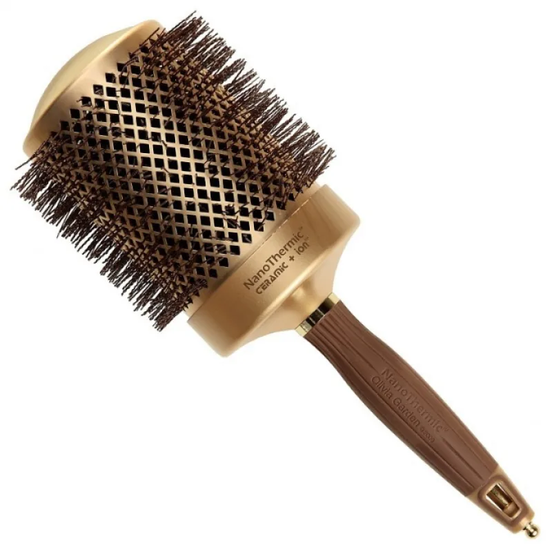 OLIVIA GARDEN NT-80 Expert Blowout Shine Ceramic + ION - guľatá kefa na vlasy 80mm