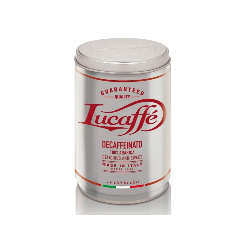 Lucaffé Lucaffe Decaffeinato 250g Nízkokofeinová Zrnková káva
