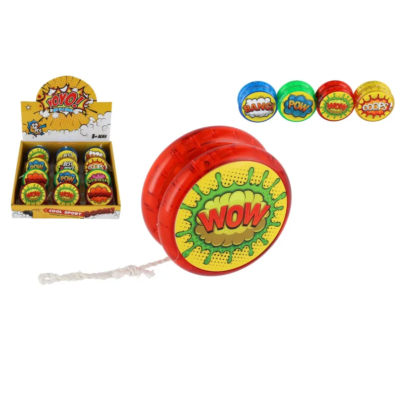 Teddies Jojo svietiace plast 6cm na batérie mix druhov