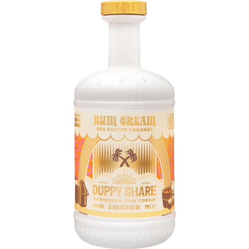 The Duppy Share Rum Cream Sea Salted Caramel 15% 0,7 l (čistá fľaša)
