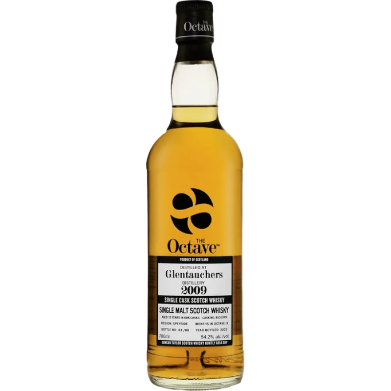The Octave Glentauchers 2009 12y 54,2% 0,7 l (čistá fľaša)
