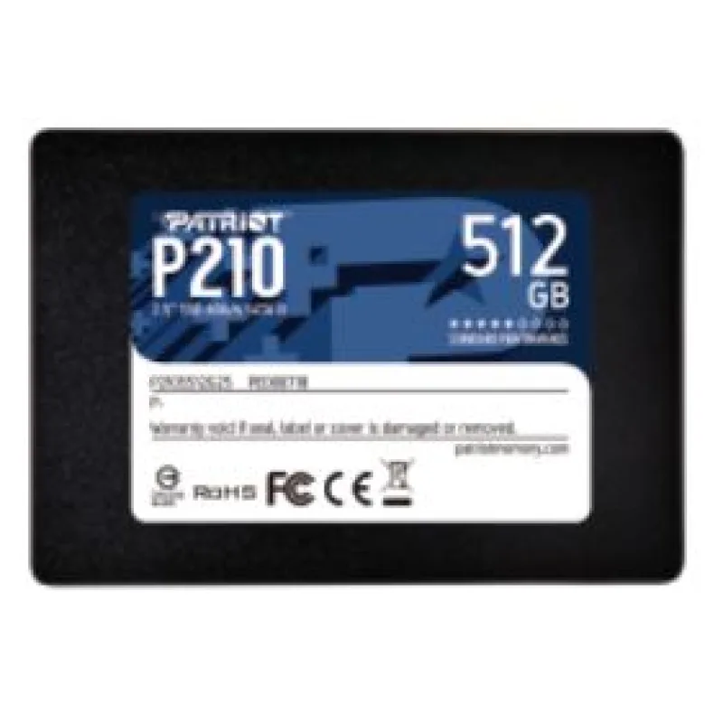 PATRIOT P210/512GB/SSD/2.5"/SATA/3R P210S512G25