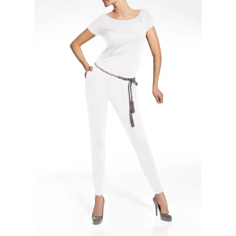 BAS BLEU PAULA biela S polyester / elastan