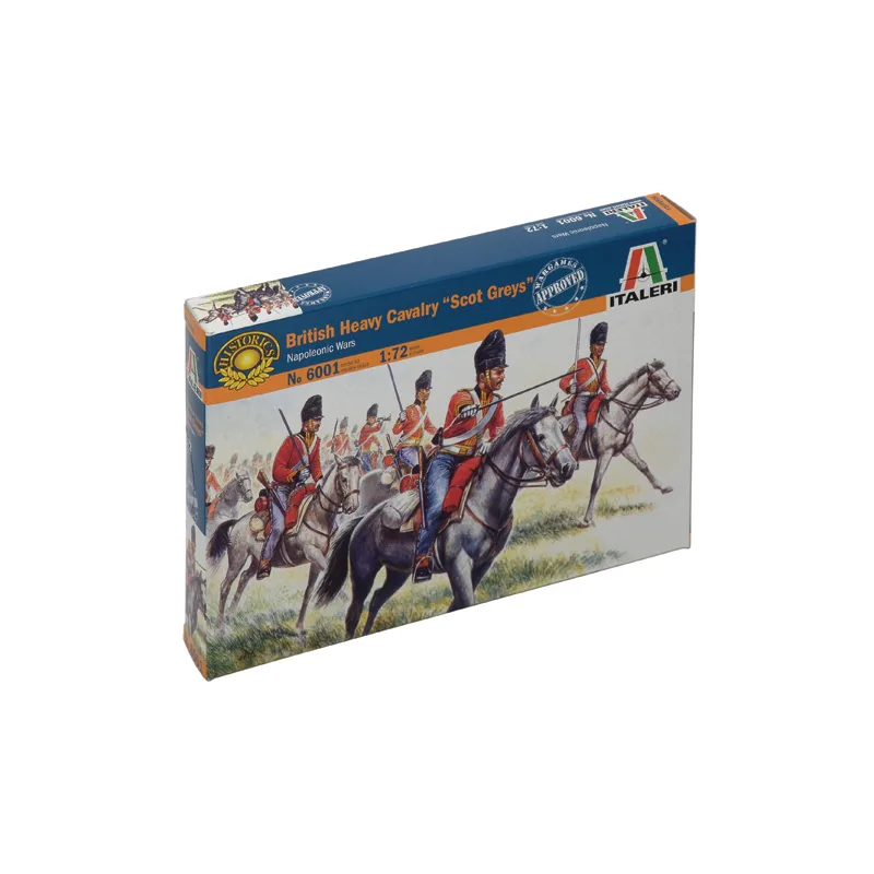 Italeri Model Kit figúrky 6001 - BRITISH "SCOT GREYS" (NAP.WARS) (1:72)