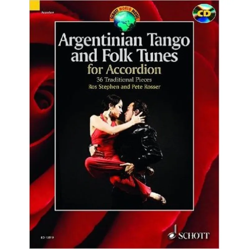 Schott Music Argentinian Tango and Folk Tunes for Accordion + CD