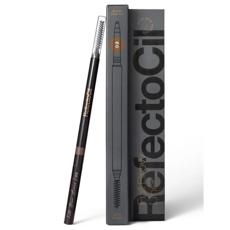 REFECTOCIL Full Brow Liner 02 - vodeodolná ceruzka na obočie - stredne hnedá