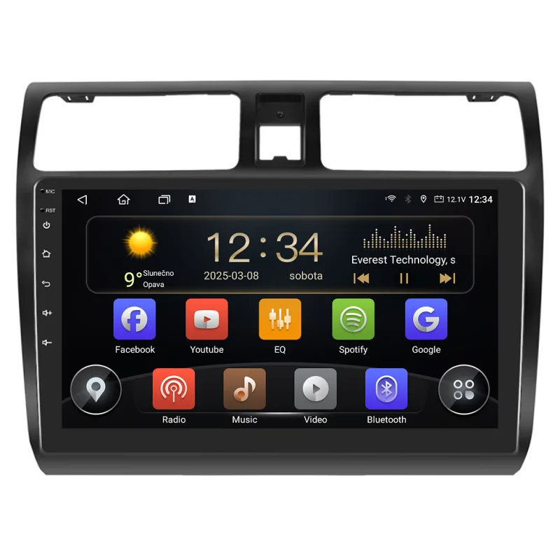 Isudar 2DIN autorádio T72-IEV72 Android, Suzuki Swift I (Gen 3) B468