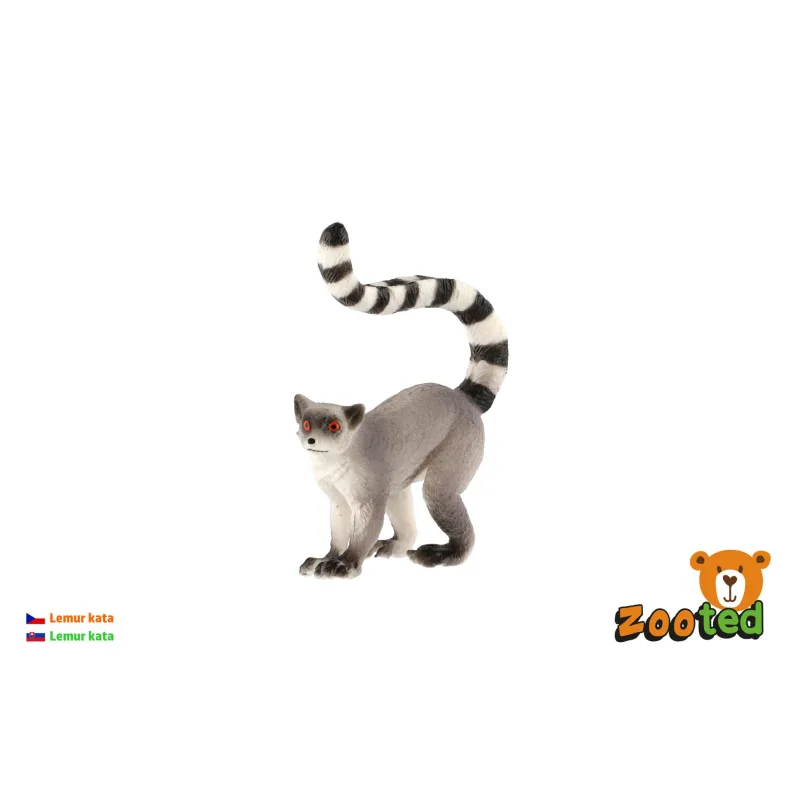 ZOOted Lemur kata zooted plast 7cm v sáčku