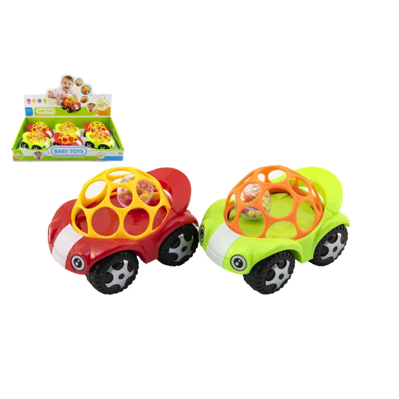 Teddies Auto pre najmenších s loptičkou 8x11cm 2 farby