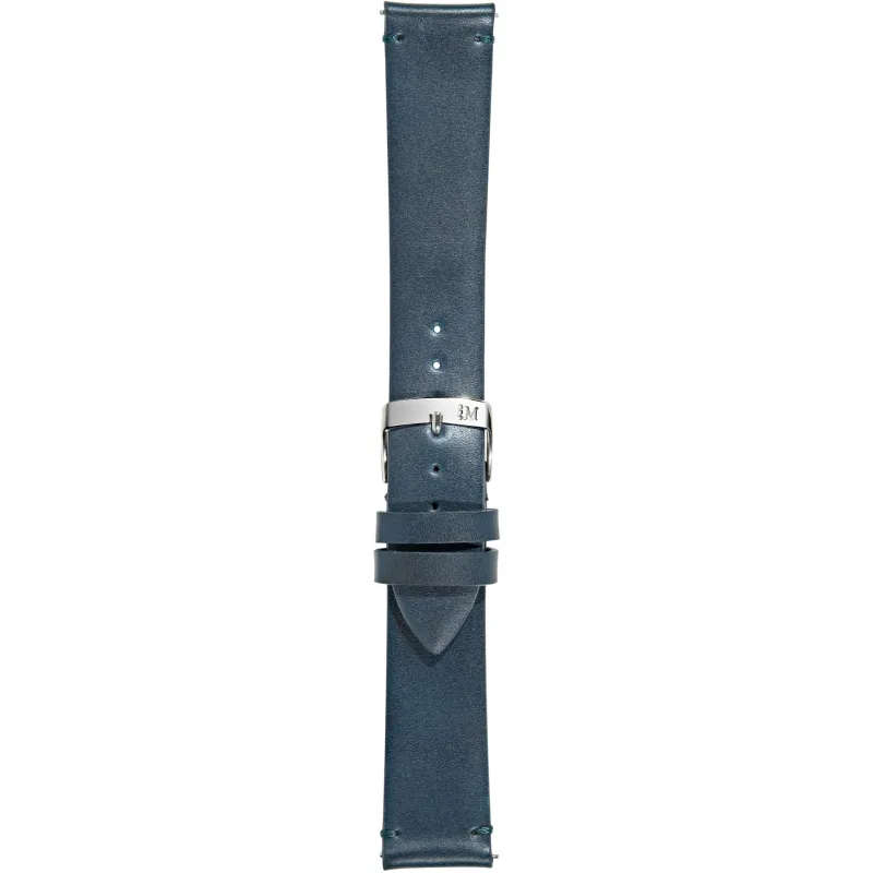Simple - Kožený remienok na hodinky 18 mm modrý MORELLATO A01X5188C23062CR18
