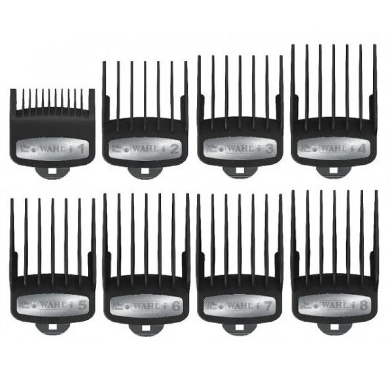 WAHL 03171-600 Prídavné hrebene WAHL Premium - Set 8ks + organizér