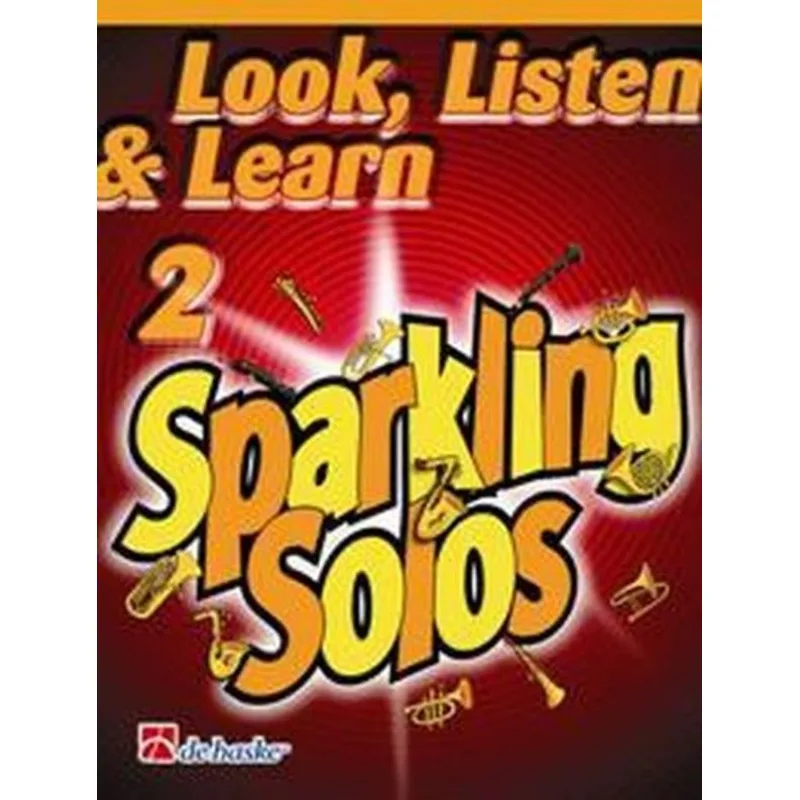 De Haske Look, Listen & Learn 2 - Sparkling Solos for Bariton / Euphonium