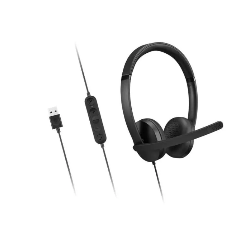 Lenovo USB-A Wired Stereo Headset Gen 2 (4XD1P83425)