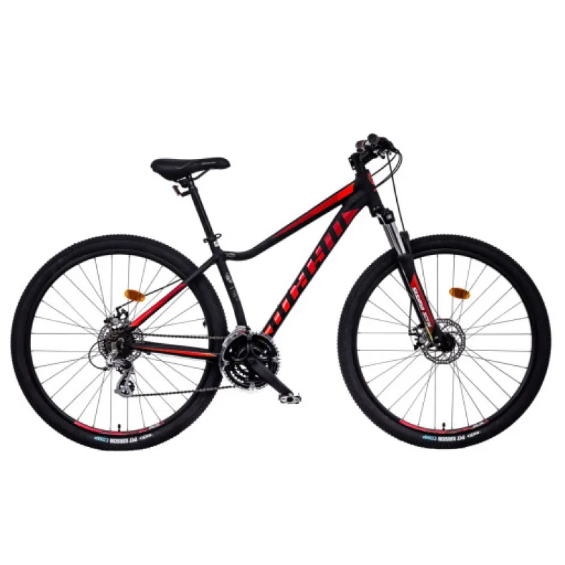Mayo XC 27,5 Basic D Horské kolo 2025, černo-červené, Brzdy Mechanické SACCON
