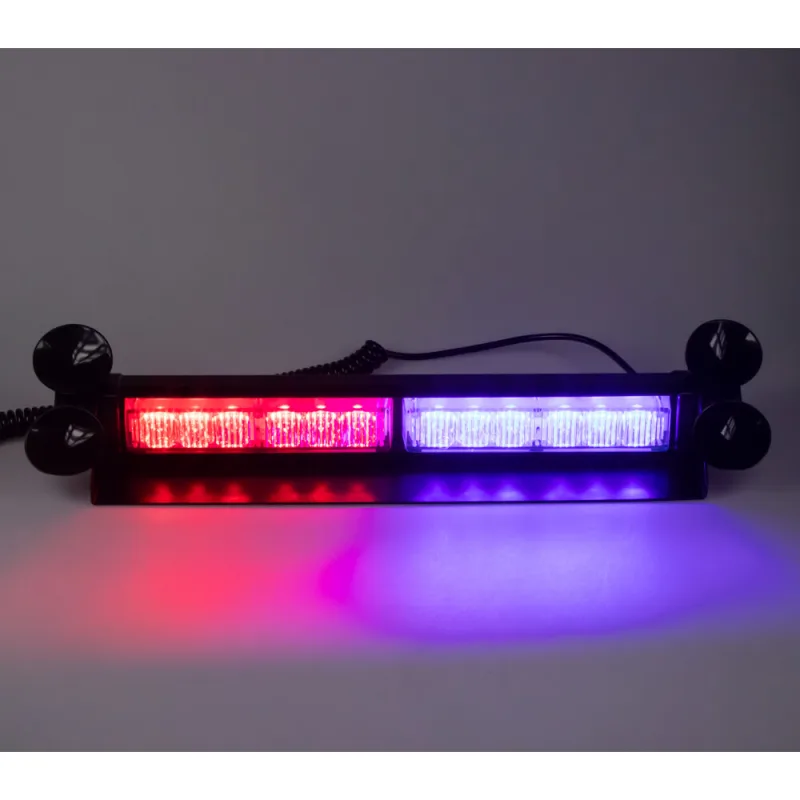 x PREDATOR LED vnitřní, 12x3W, 12-24V, modro-červený, 356mm, ECE R10 kf752blre