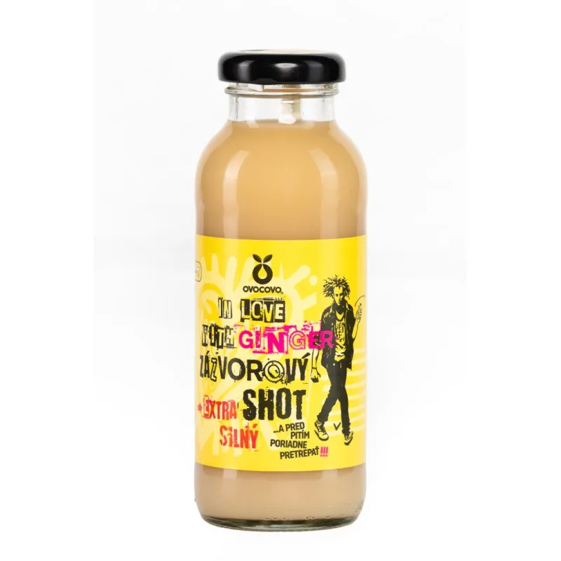 Ovocovo Zázvorový shot - extra silný 250ml