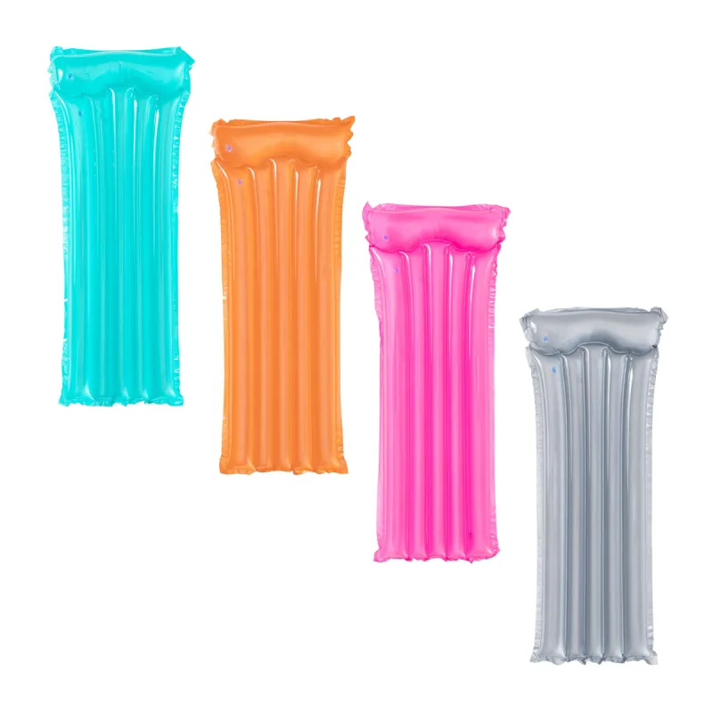 Bestway Nafukovacie lehátka, mix farieb (ružová, zelená, oranžová, strieborná), 1,83 x 0,76 m