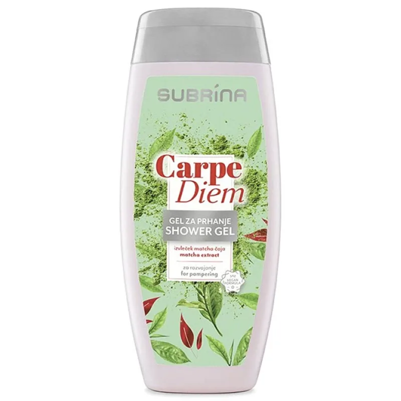 SUBRÍNA Shower Gel Carpe Diem - sprchový gél s matcha extraktom 250ml