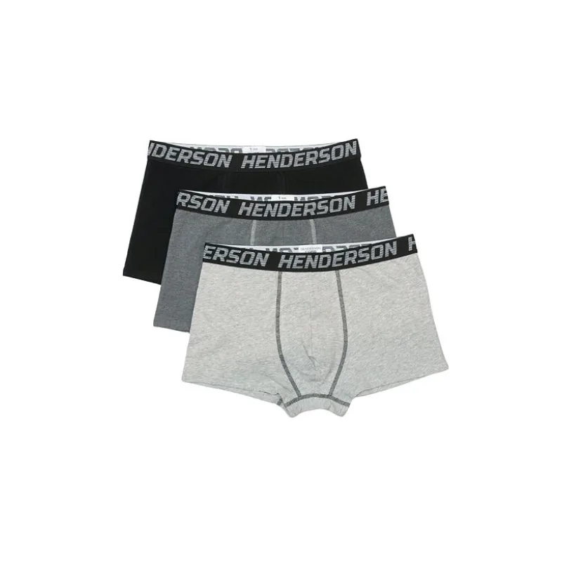 3pack pánskych boxeriek Onset čierno-sivé XL