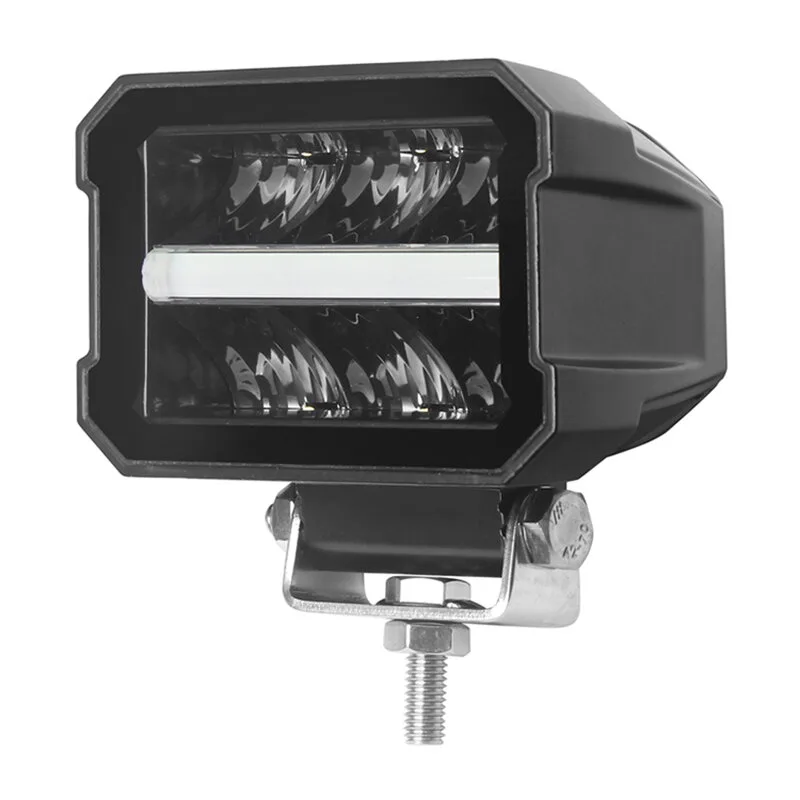 LED světlo obdélníkové s pozičním/oranž. světlem, 6x5W, ECE R10, R149 wl-452R112