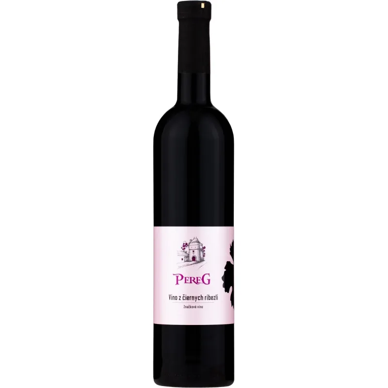 Pereg z Čiernych Ríbezlí 10,5% 0,75 l (čistá fľaša)