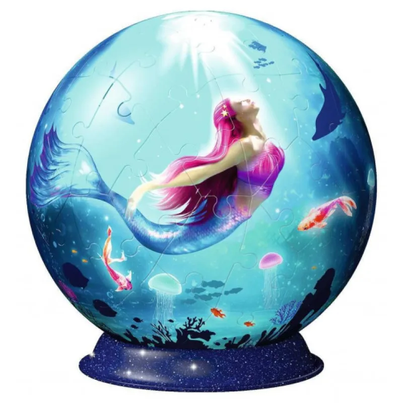 RAVENSBURGER Puzzleball Mořská panna, 72 dílků