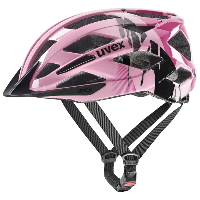 Cyklistická helma Uvex Air Wing 2 strawberry-black