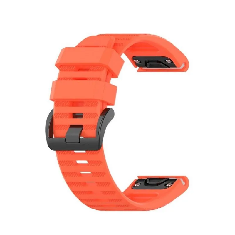 Sportovní silikonový řemínek lososový pro Garmin - EasyFit/QuickFit 26mm ESES 1530001961