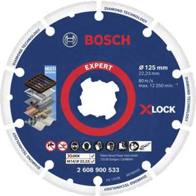 Diamantový kotúč BOSCH METAL 125mm