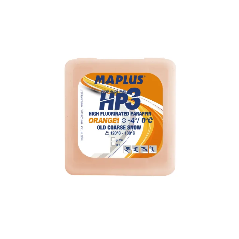 Vosk na lyže Briko Maplus HP3 Orange1 250g