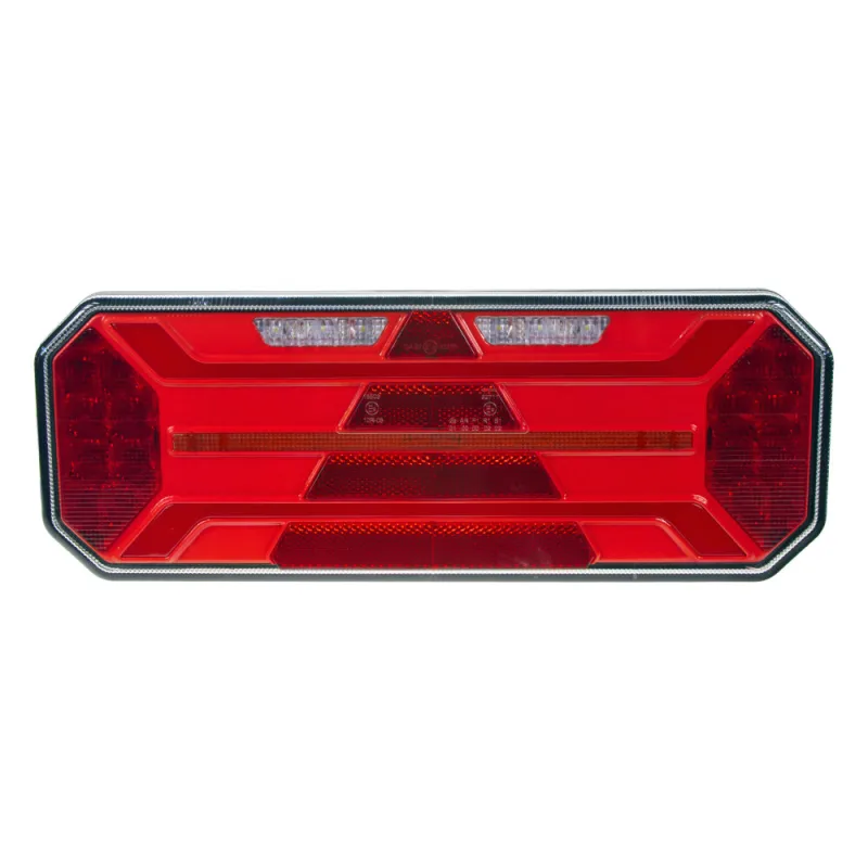 Sdružená LED lampa levá zadní s dynamickými blinkry 12/24V trl34l