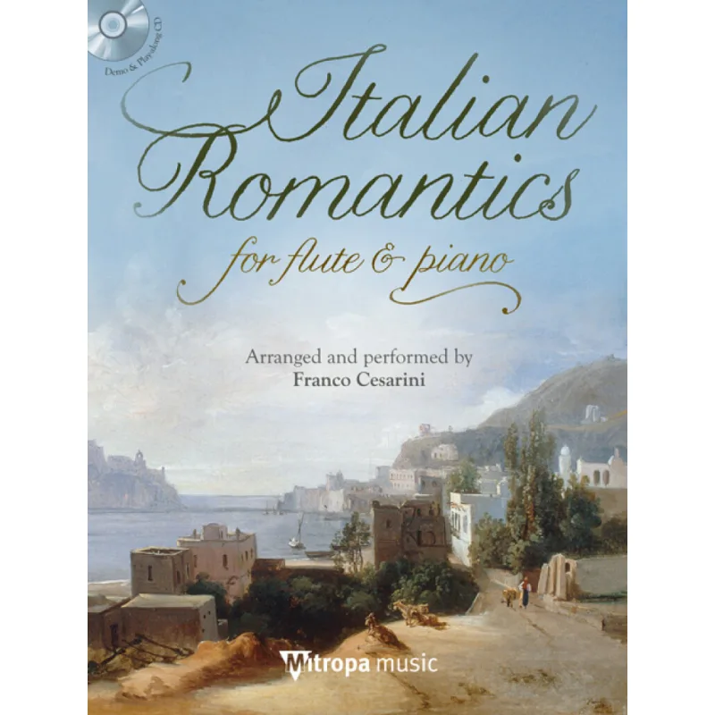 Mitropa Music Italian Romantics for Flute + CD