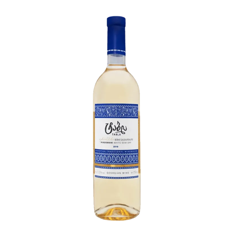 Tabla Pirosmani biele polosuché víno - 2022 - 0,75 l 12% obj. (holá lahev)