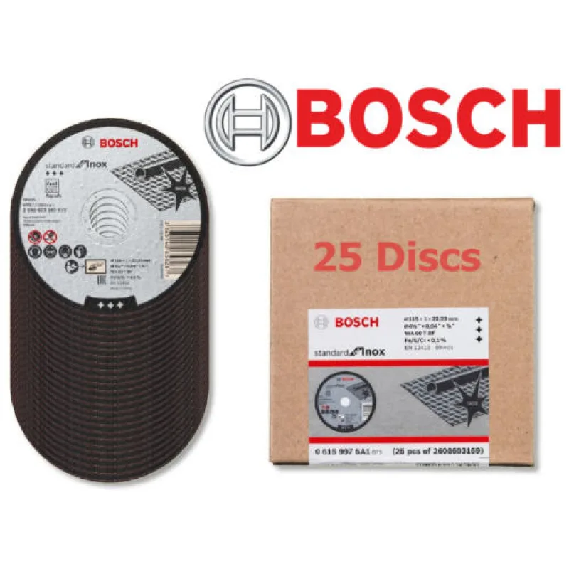 Rezný kotúč BOSCH PRO Metal 125mmx1.6mm - 25 ks