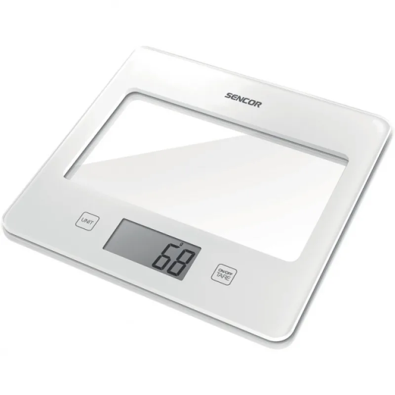 SENCOR SKS 5030WH Viacúčelová malá váha do 5000g, presnosť 1g - biela