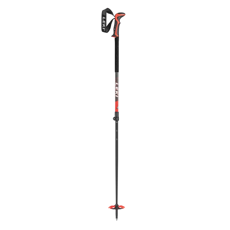 Skialpové hole Leki Haute Route Dark anthracite/red/white 2020/21